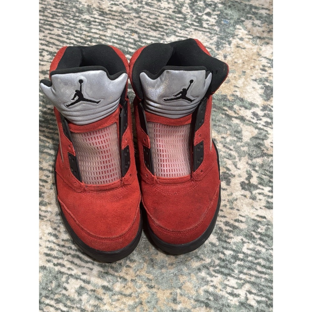Size 8 - Air Jordan 5 Retro Raging Bull Red Suede‎